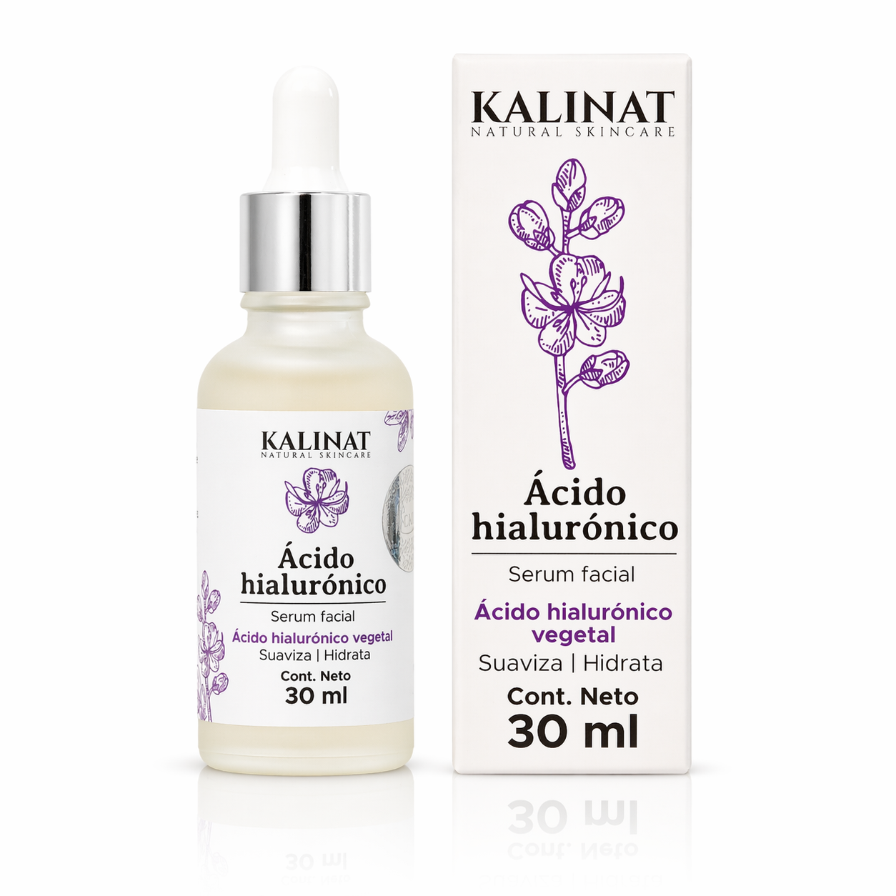 Ácido hialurónico Serum Kalinat con Ácido hialurónico vegetal · 30 ml