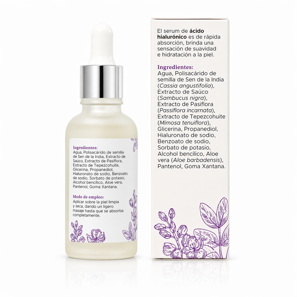 Ácido hialurónico Serum Kalinat con Ácido hialurónico vegetal · 30 ml