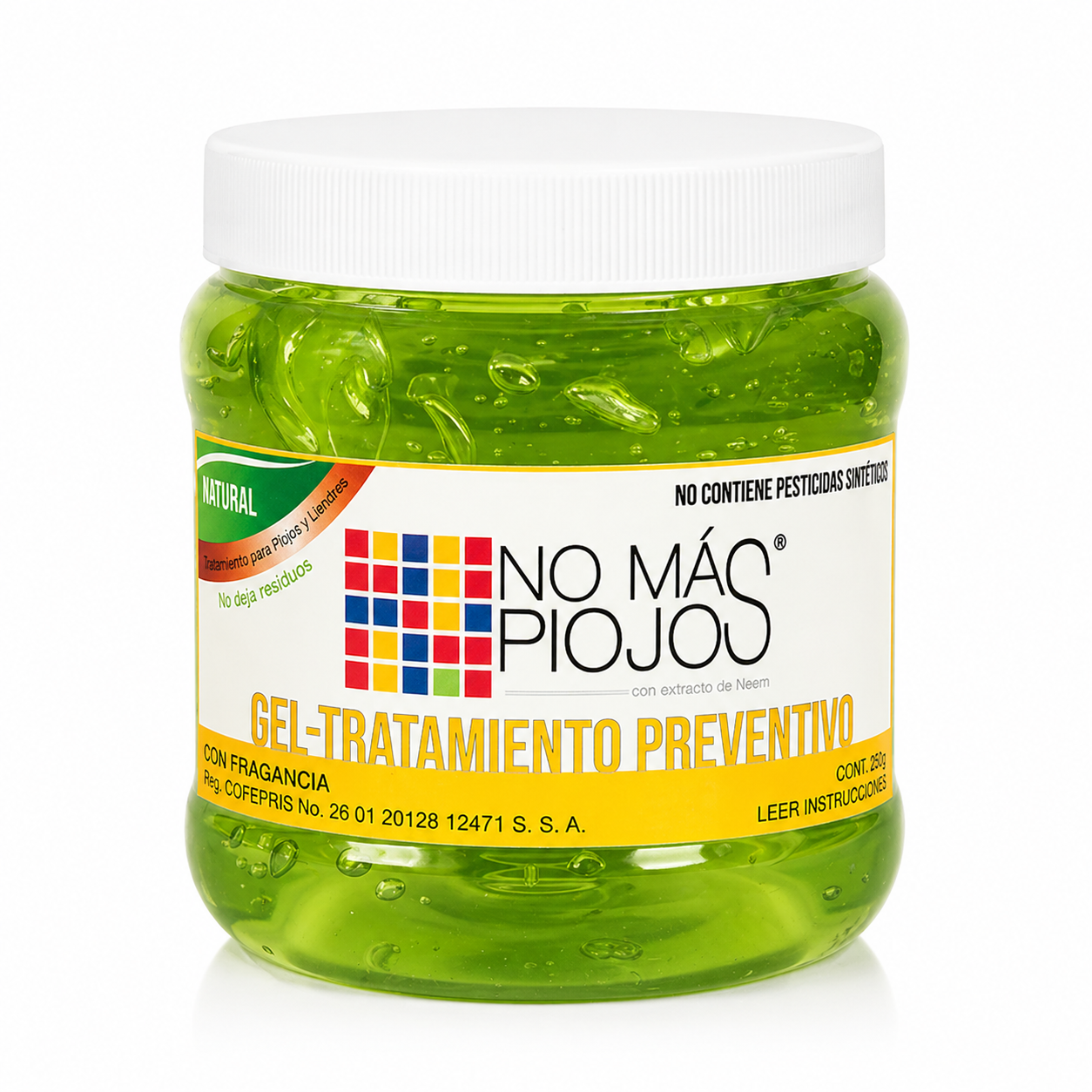 Gel Preventivo No más Piojos / 250 g.