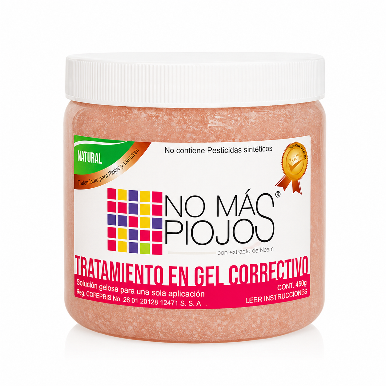Gel Correctivo No más Piojos / 450 g.