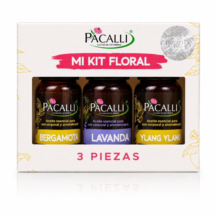 Mi Kit Floral · Bergamota, Ylang Ylang y Lavanda · 3 x 10 ml