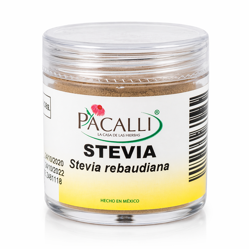 Stevia en Polvo · Endulzante de Origen Vegetal en Formato Salero · 10 g
