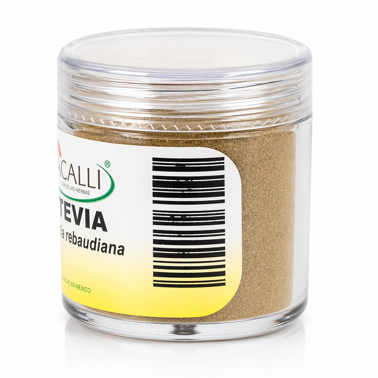 Stevia en Polvo PACALLI · Endulzante de Origen Vegetal en Formato Salero · 10 g