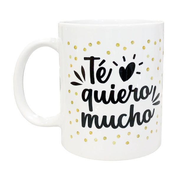 Taza "Té quiero mucho"
